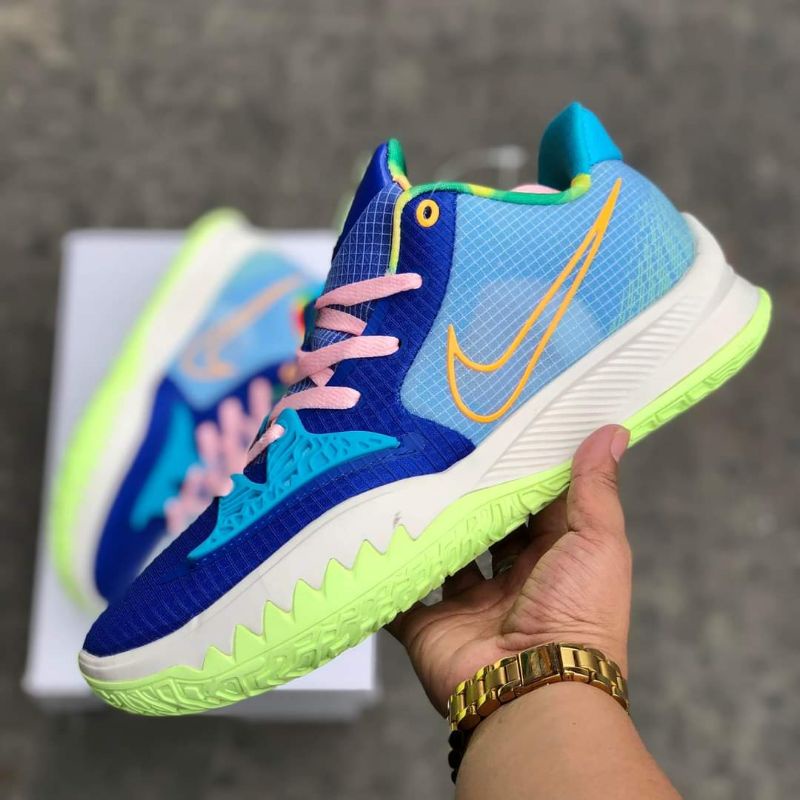 Kyrie Low 4 Sue Fresh Blue Men's Basketball Shoes (Highest Quality