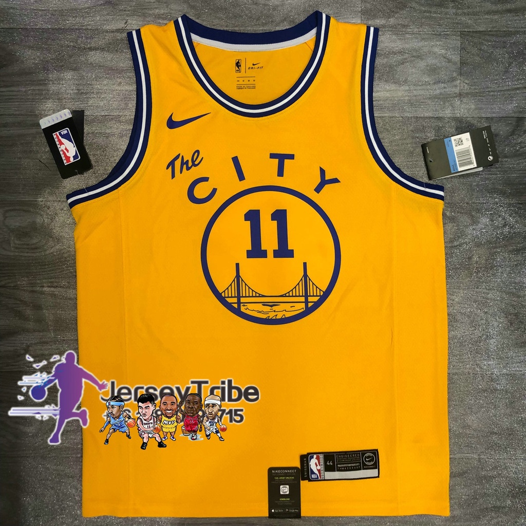 NBA Basketball Men's Jersey GSW Golden State Warriors #11 Klay Thompson ...