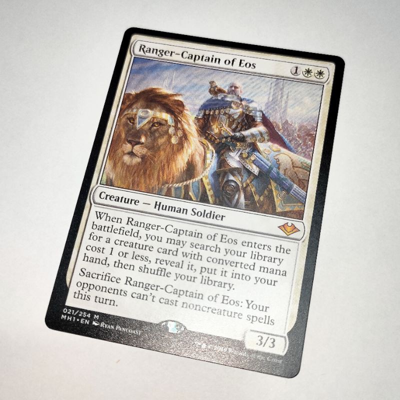 MTG Card RANGER-CAPTAIN OF EOS Magic the Gathering Trading Card Game ...