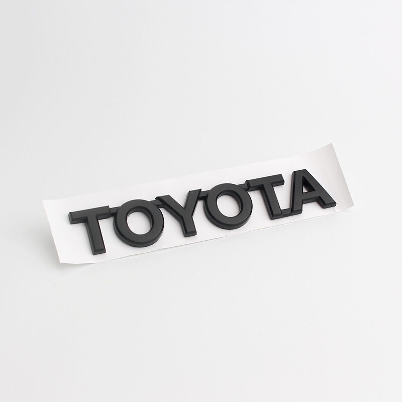 Letter logo sticker for Toyota Tacoma V6 SR4 4X4 Rear emblem Trunk ...