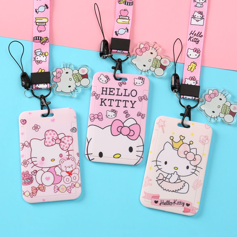 Hello Kitty LANYARD ID Retractable Badge ID Card | Shopee Philippines