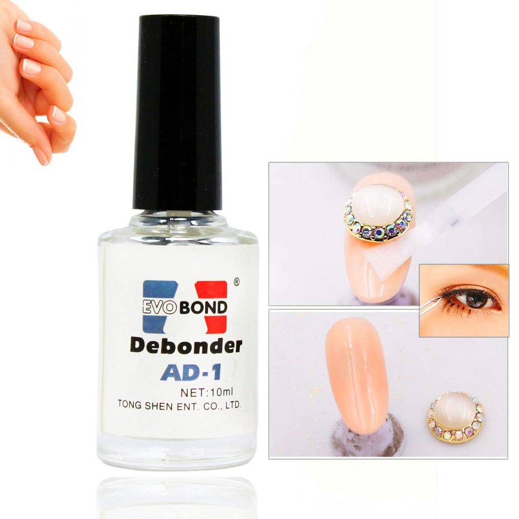 Evo bond debonder AD-1 glue remover liquid 10ml | Shopee Philippines