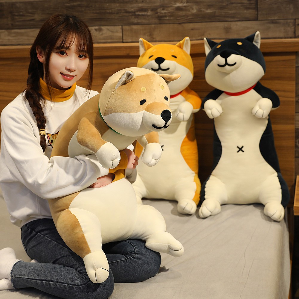 Cute Shiba Inu Dog Stuffed Toy Cartoon Soft Cat Plush Toy Large Akita Dog Doll Children Sleeping Toy Girl Sleeping Long Pillow Sofa Cushion Birthday Gift Christmas Gift Shopee Philippines