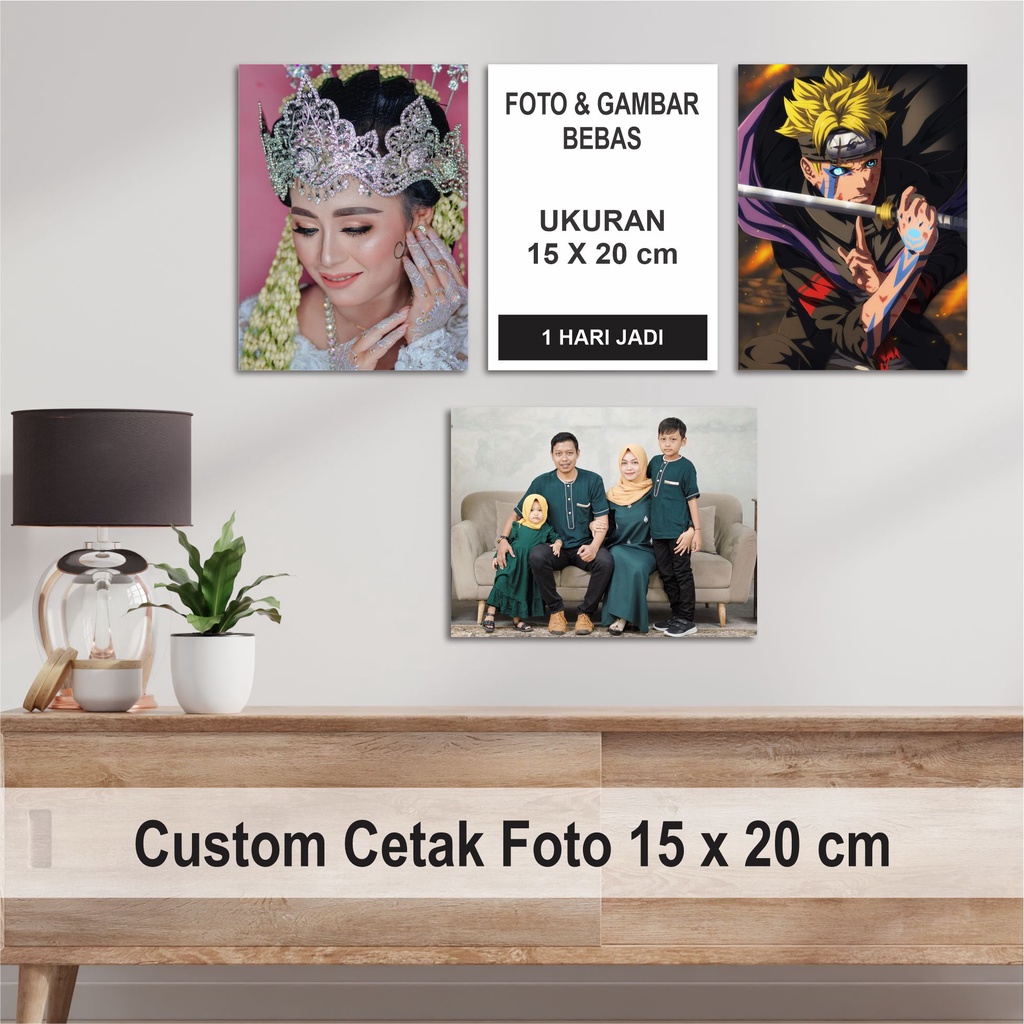 KAYU Wall Decor Photo Print uk 15 x 20cm Custom Photo Print mdf Wood