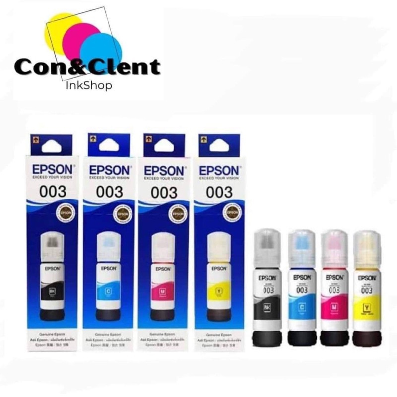 Genuine Original Ink Bottle 003 Cmyk 65ml Shopee Philippines 4687