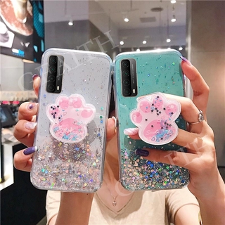 New Casing Huawei Y7a 2020 Phone Case Transparent Bling Softcase With ...