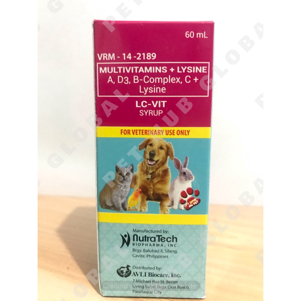LC VIT for Dogs (120ml) Shopee Philippines
