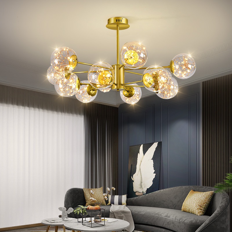 Decorative Led Light Nordic Living Room Ceiling Lamp Creative Bedroom ...