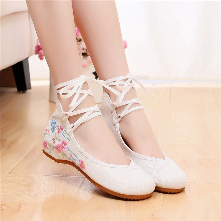 Canvas ballet flats best sale