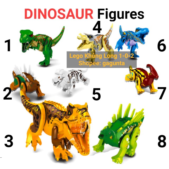 Shopee 2025 lego dinosaur