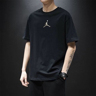 6 design Jordan small logo glow in the dark t shirt for men