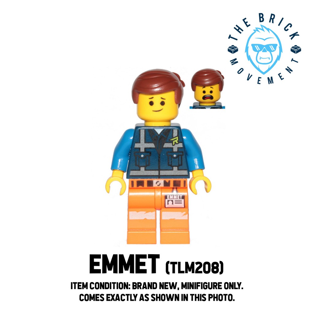 LEGO THE LEGO MOVIE 2 Emmet Minifigure Shopee Philippines