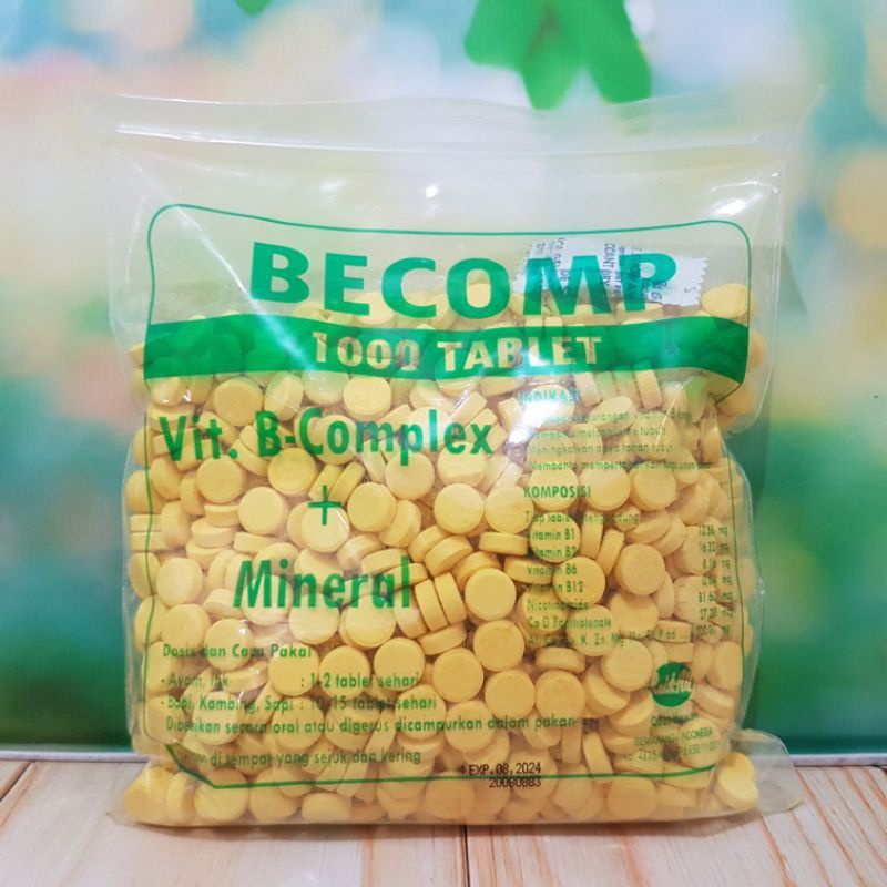 Becomp Vitamin B Complex+mineral For Poultry, Cattle, Goats, Pigs 1000 ...