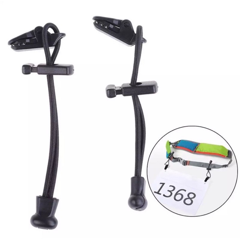 Race Number Holder (2pcs) Running BIB Suitable For Heavy With Pockets