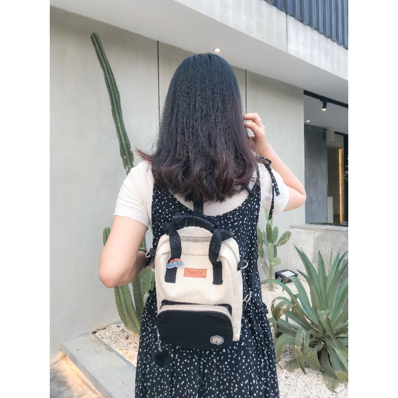 Lula 2 in 1 bag can be used as a slingbag and backpack | Shopee Philippines