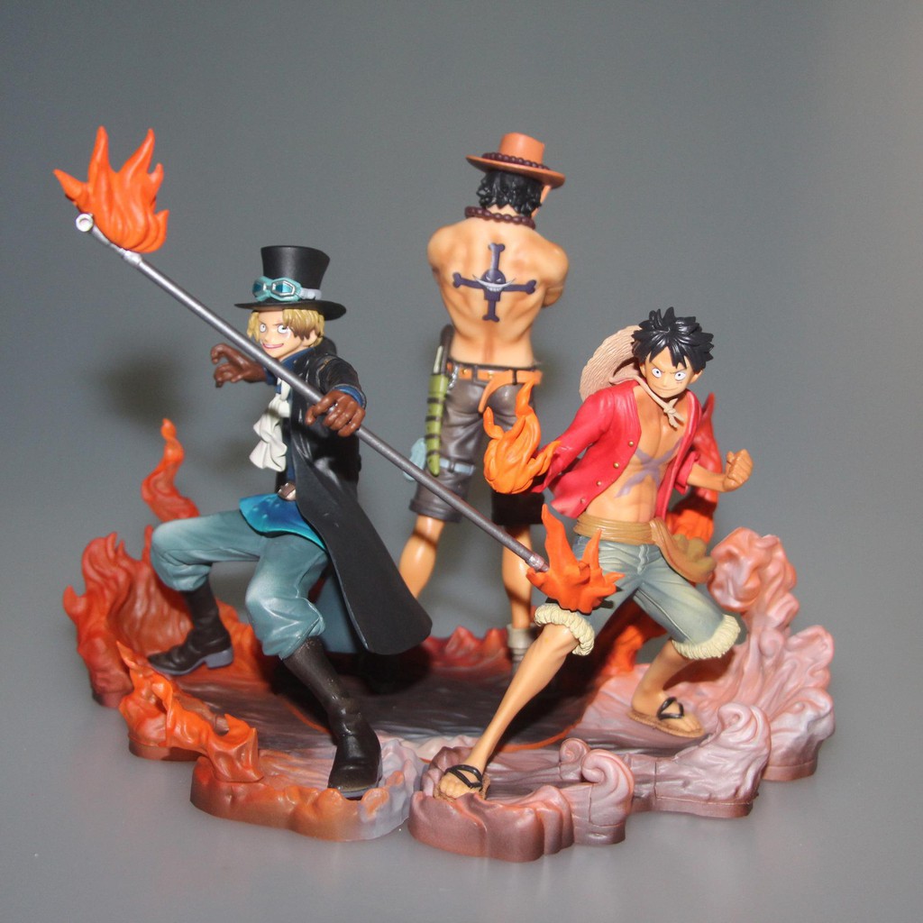 Combo 3 ACE Brother Models - LUFFY - SABO In One Piece One Piece ...