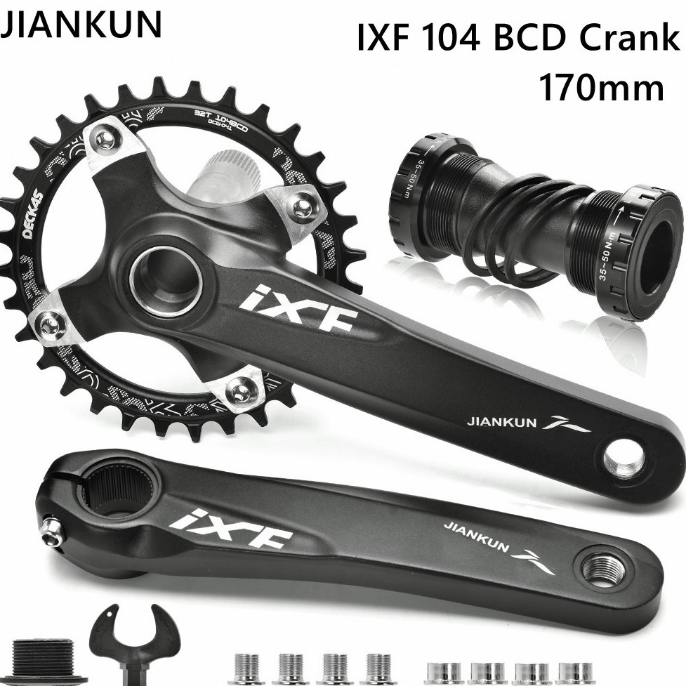 Crankset parts clearance