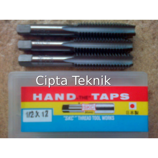 Hand Tap SKC 1/2 Inch x 12 BSW HandTap 1/2inchx12 BSW Tap Thread Bolt ...