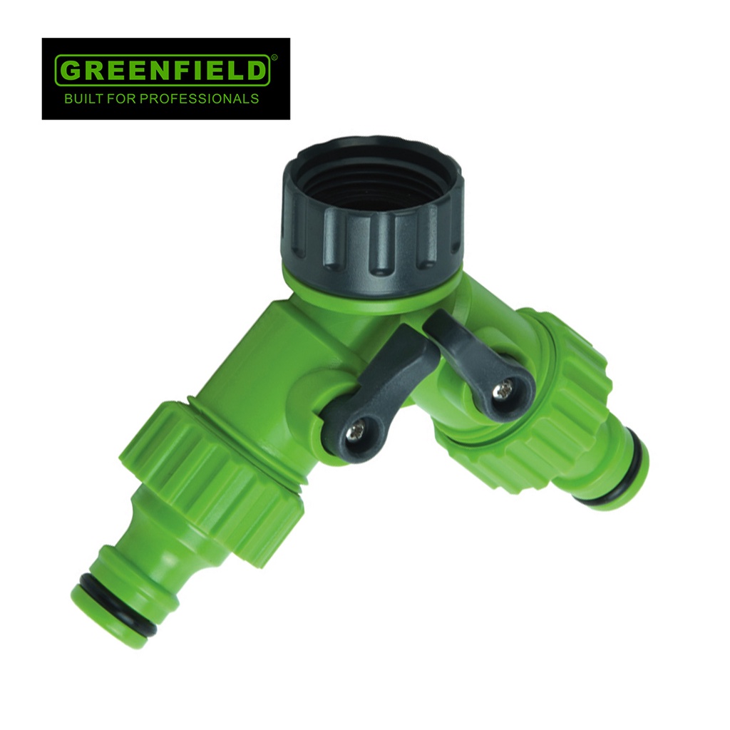 Greenfield Twin Shut-Off Connector | Shopee Philippines