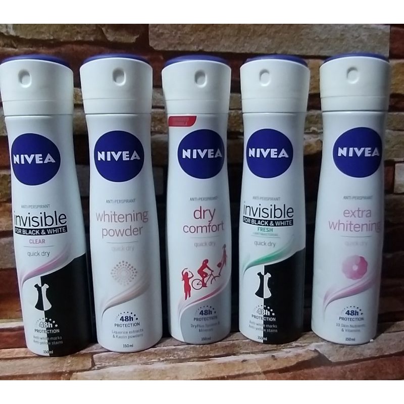 Nivea Quick Dry For Women Deo Spray 48 Hour Antiperspirant150ml