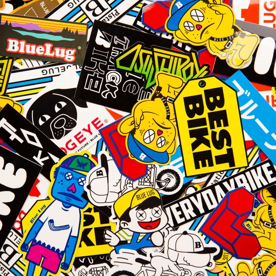 Blue Lug Sticker Pack | Shopee Philippines