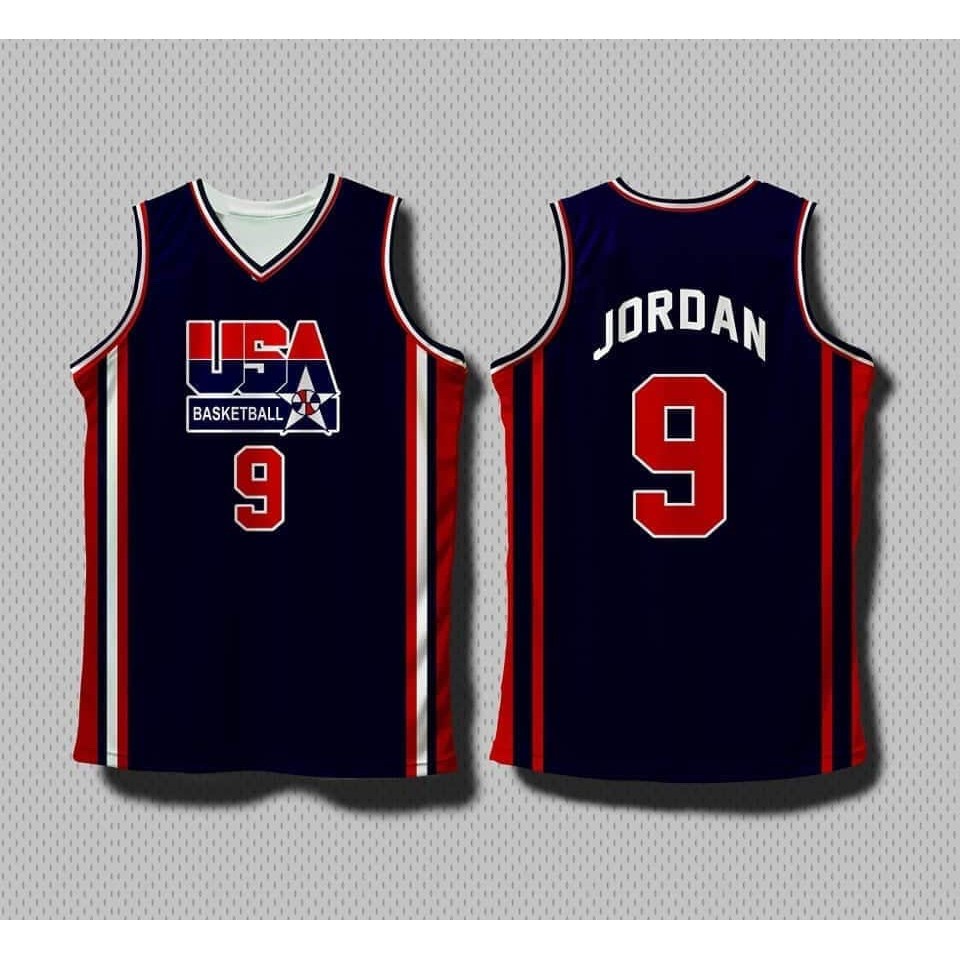 USA JERSEY US DREAM TEAM Full Sublimation Basketball Fanwear