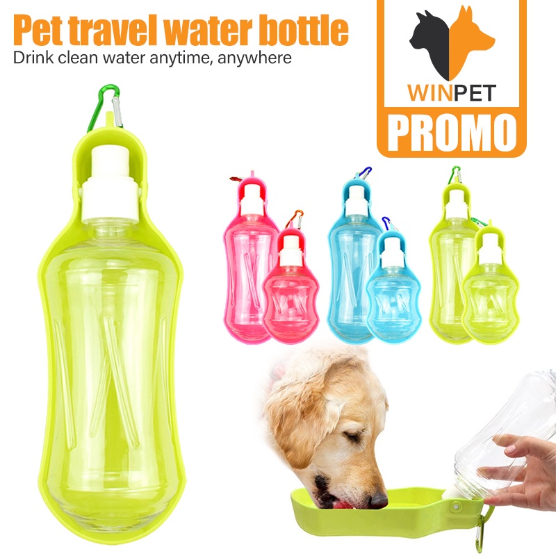 Pet travel water clearance bottle