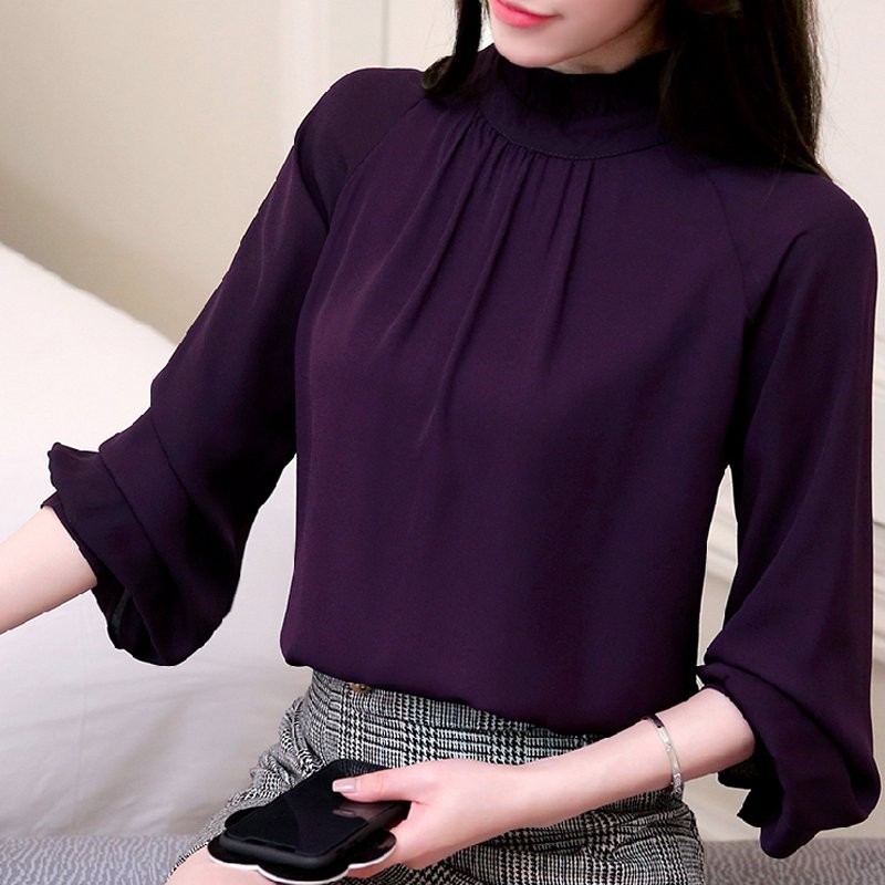 women's purple tops and blouses