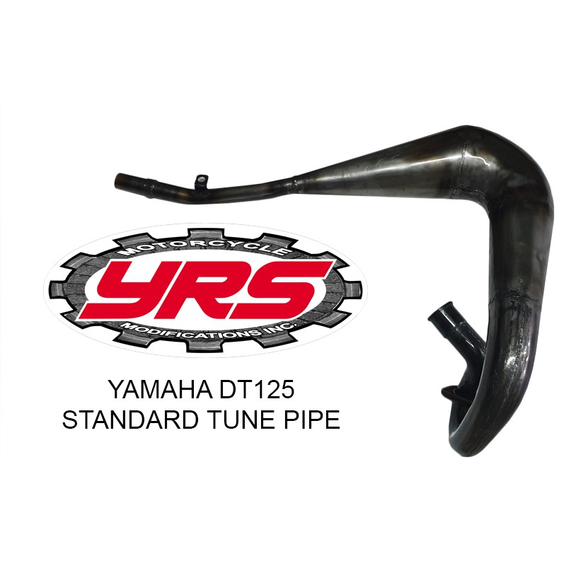 Yamaha dt 125 exhaust sales