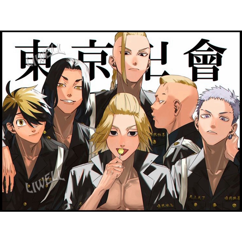 5d Diamond Painting Anime Tokyo Revengers Manjiro Sano Cartoon ...