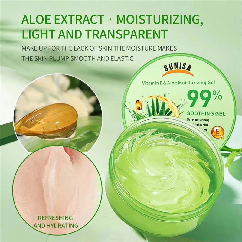 Original Sunisa Aloe Vera Soothing Gel With Vitamin E 99aloe Vera Gel Moisturizer Gel For Face 8482