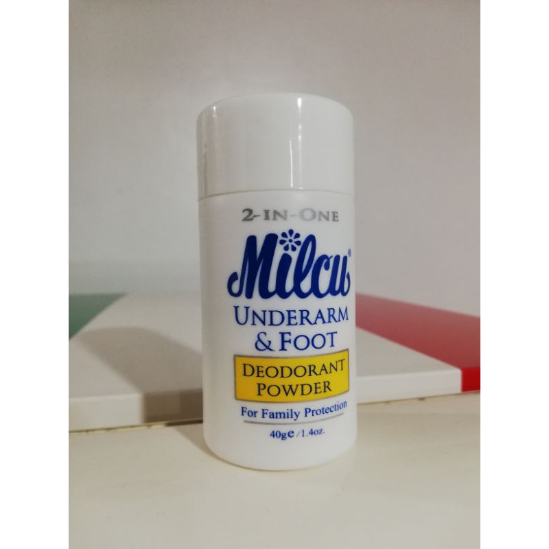 milcu deodorant powder 40g Shopee Philippines