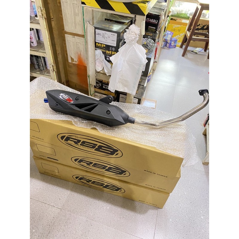 RS8 POWER PIPE STAINLESS / STEEL FOR NMAX and AEROX | Shopee Philippines