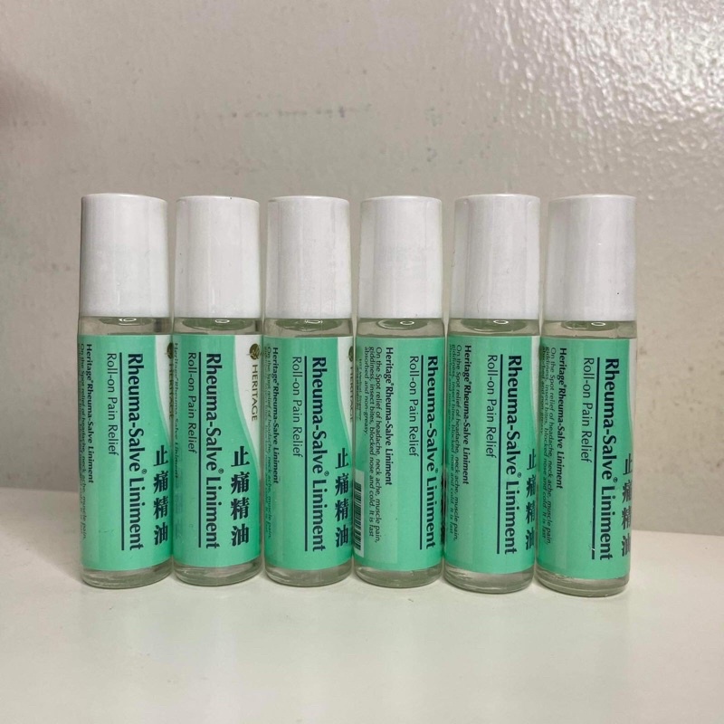Heritage Rheuma Salve Liniment Roll-on Pain relief from Singapore ...