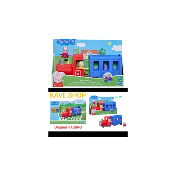 Peppa Pig : Miss Rabbit's Train - Original HASBRO - NEW | Shopee ...