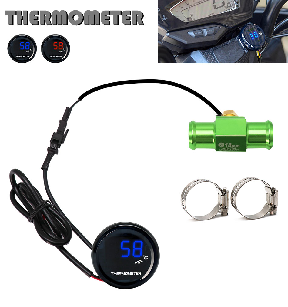 ZSDTRP For KOSO Xmax 300 250 125 Universal Motorcycle Thermometer ...