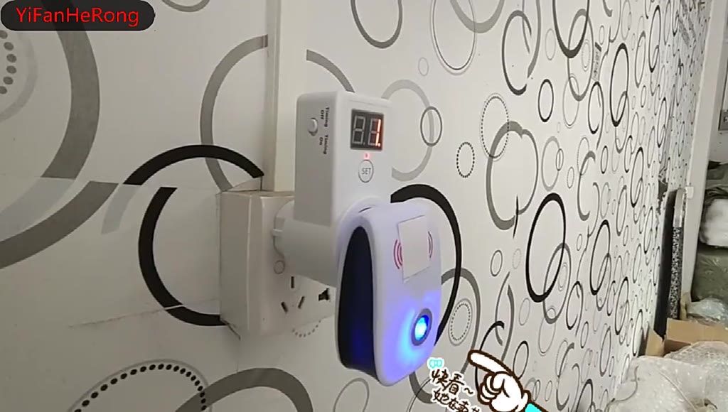 EU Plug Digital Countdown Timer Smart Control Plug-In Switch Socket ...