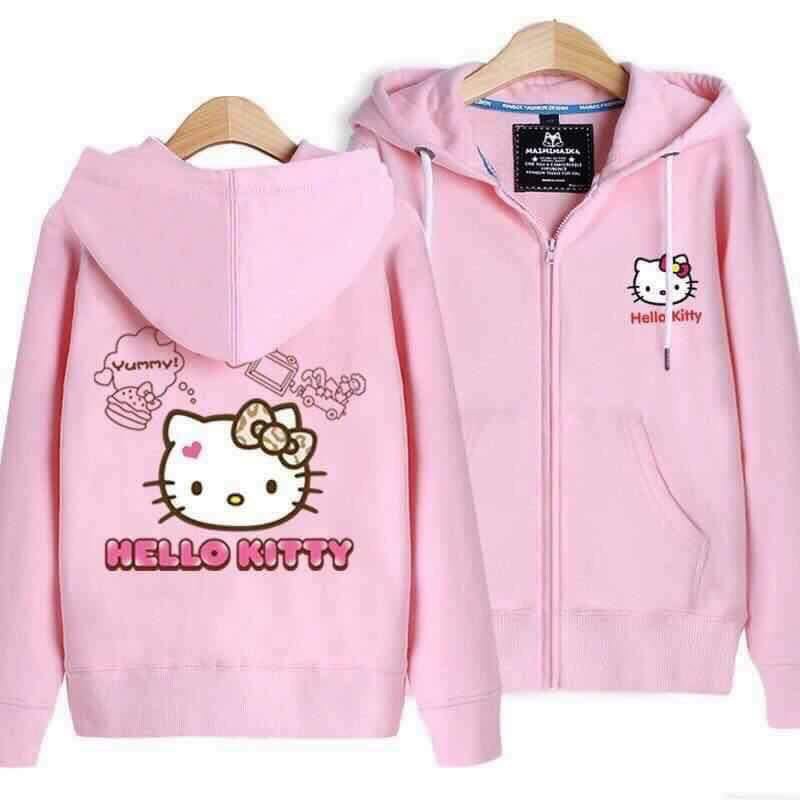 R 6835 Hello Kitty Hoodie Jackets For Women