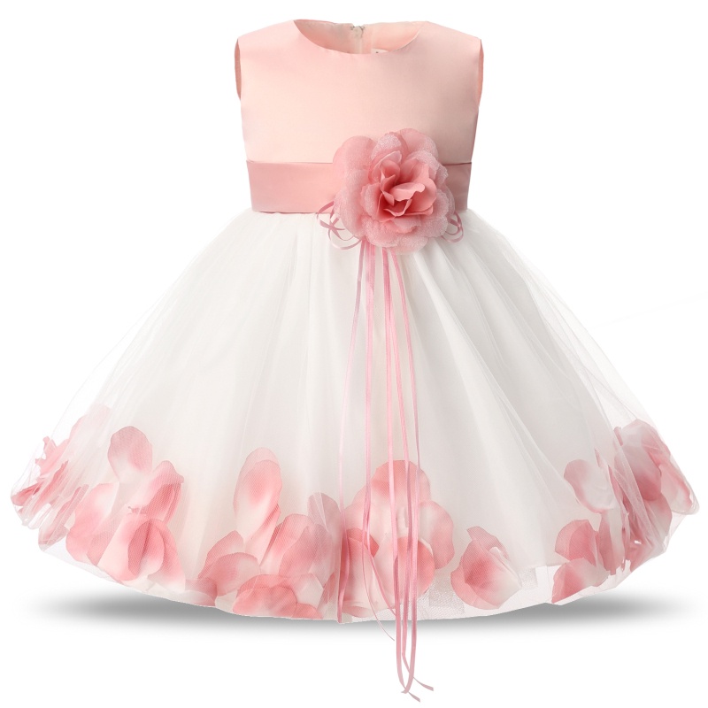 Nileafes Elegant Flower Girl Christening Dress For Pageant Party ...