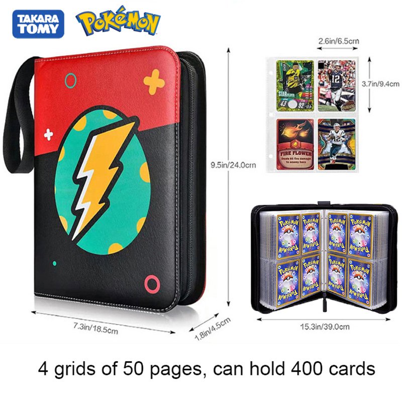 2022 400pcs Pokemon Card Album Book Anime Cartoon Trading Cards Game ...