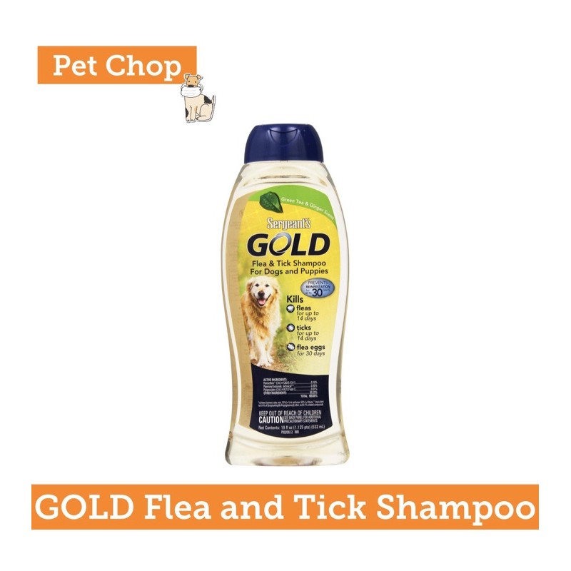 Sergeant's gold flea shop and tick shampoo