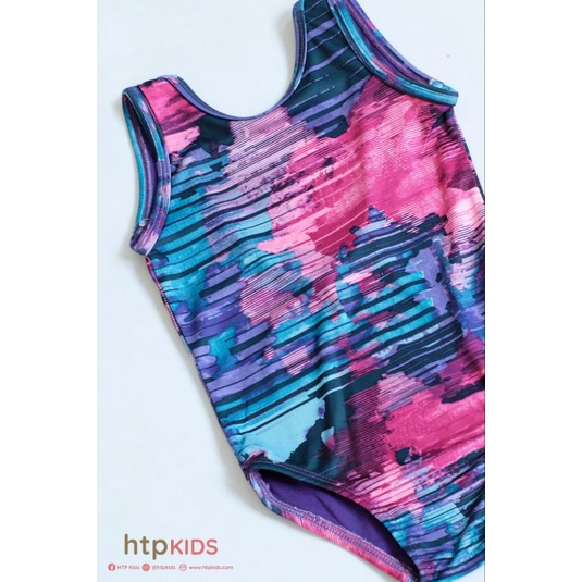 KIDS SWIM ONE PIECE 12-14 HYPED UP HIPPIE
