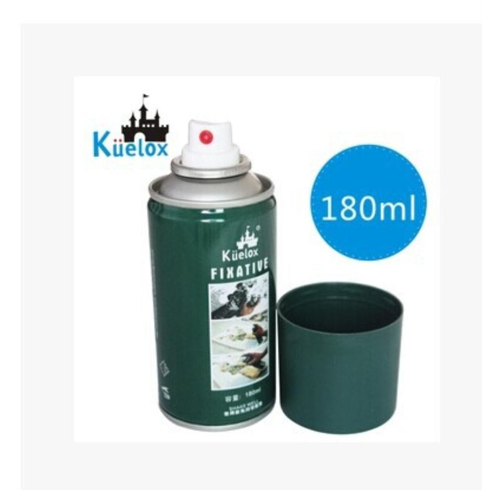 180ml Kuelox Fixative Spray For Sketch/Gouache Spray Shopee Philippines