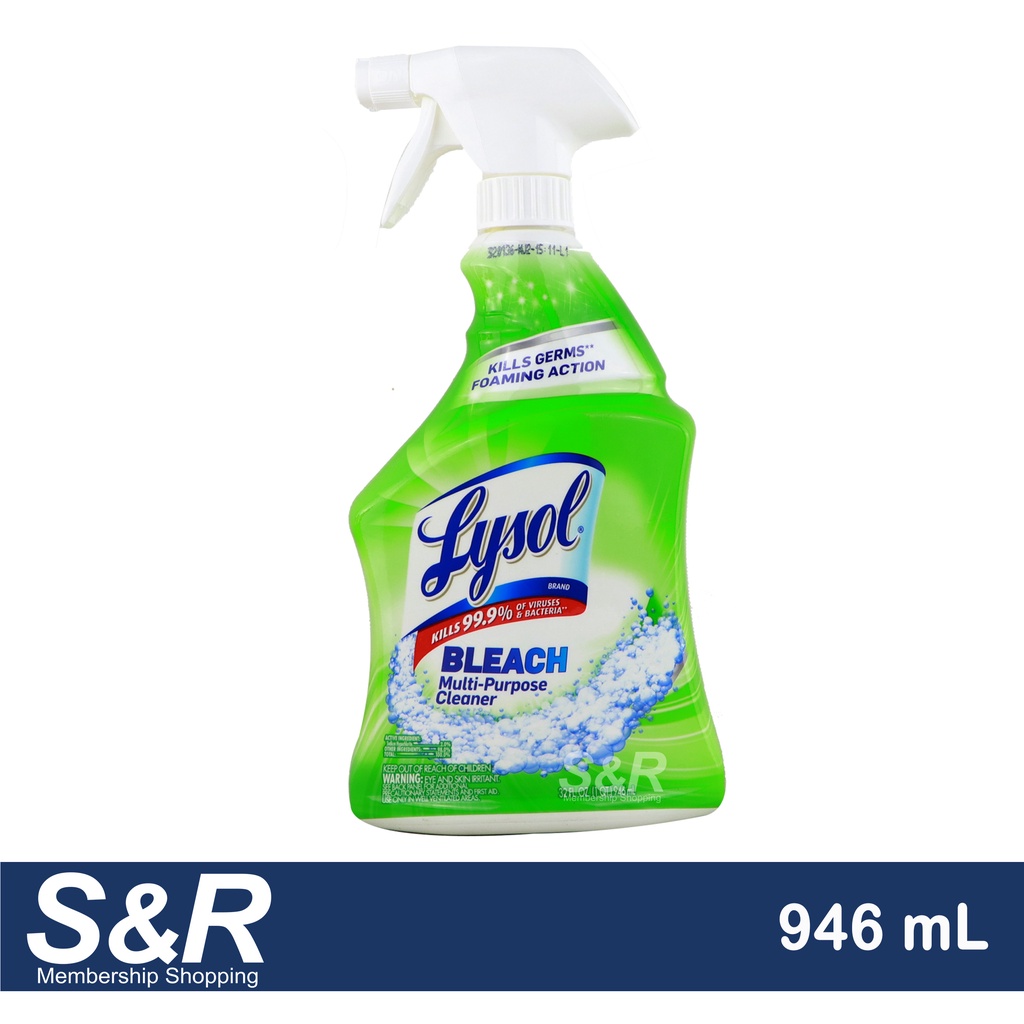 Lysol Bleach MultiPurpose Cleaner 946mL Shopee Philippines