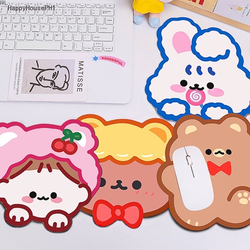 Anti-slip PVC Mouse Pad Cartoon Print for Computer H | Shopee Philippines