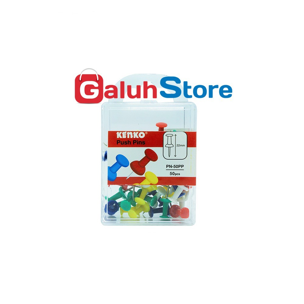 Kenko Push Pins PN- 50 PP Contains 50 Pcs | Shopee Philippines