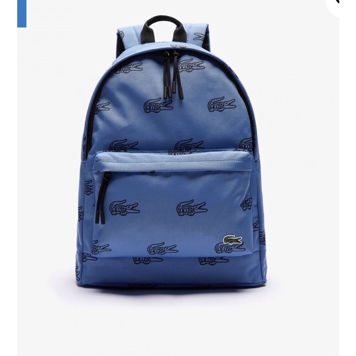 Lacoste blue backpack hotsell