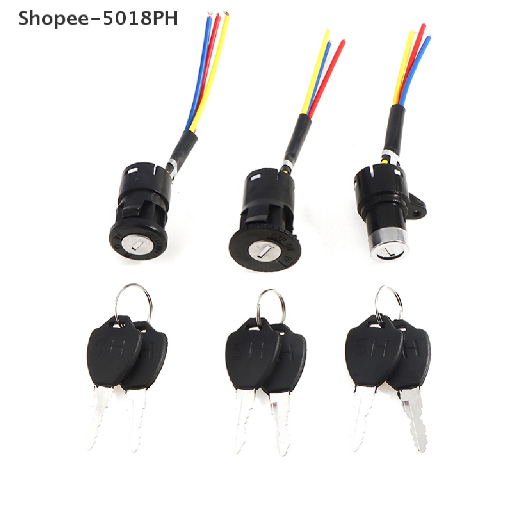 [SNOWPH] Universal Ignition Switch Key Power Lock For Electric Bicycle