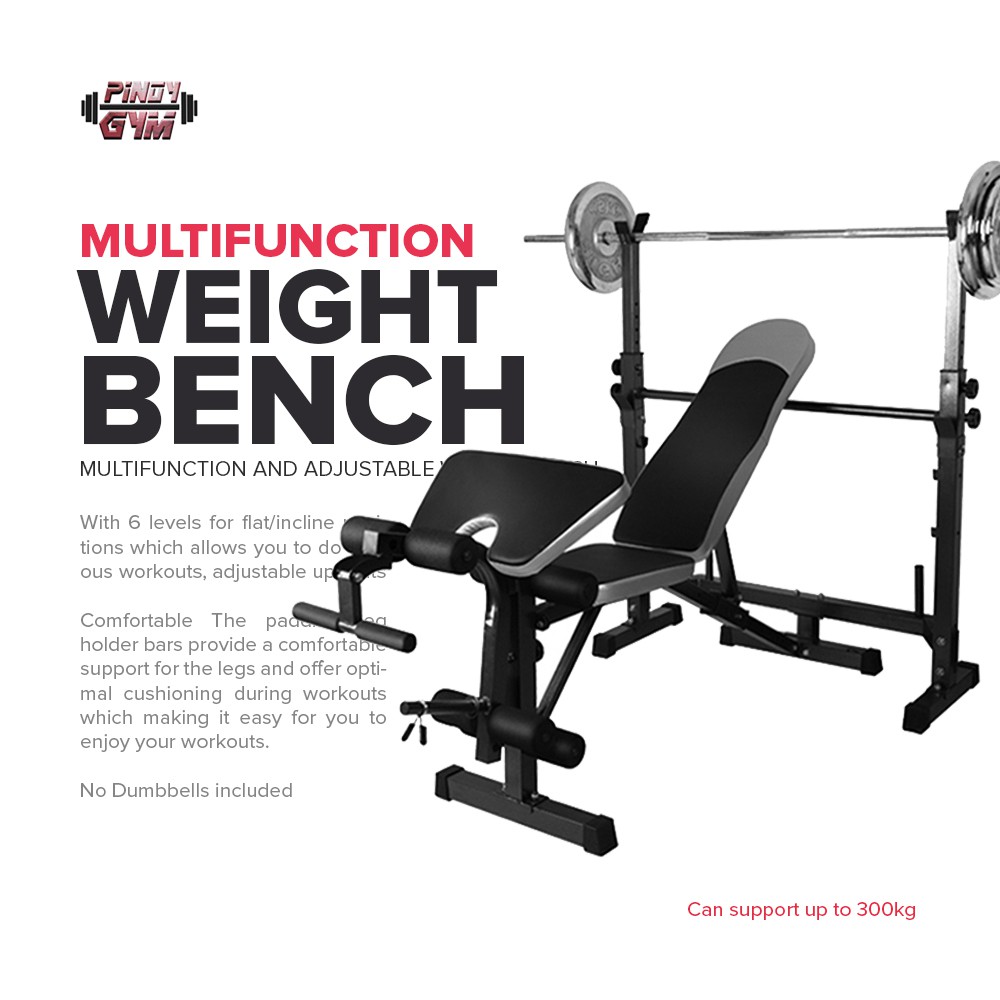 Weight Bench Multi Function Strength Bench Press Bench Supports