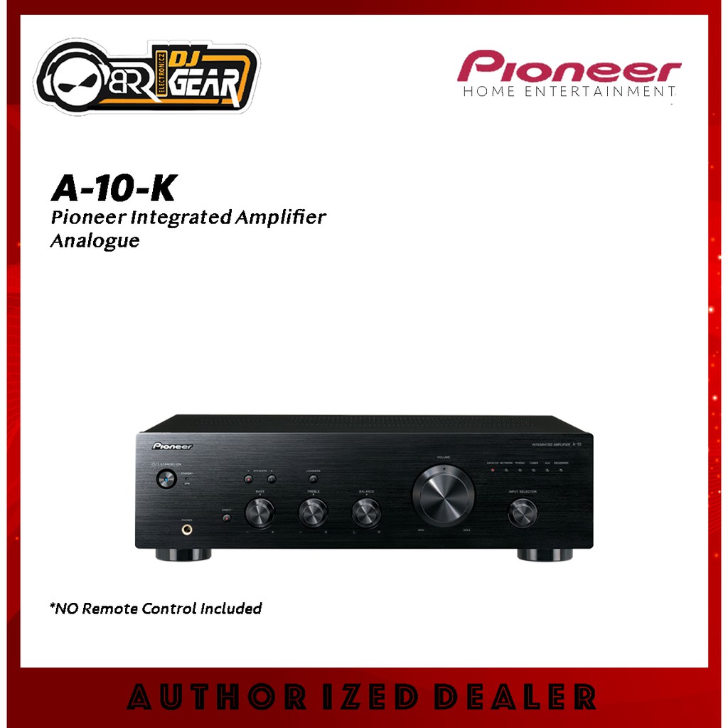 Pioneer A-10-K Integrated Amplifier | Shopee Philippines